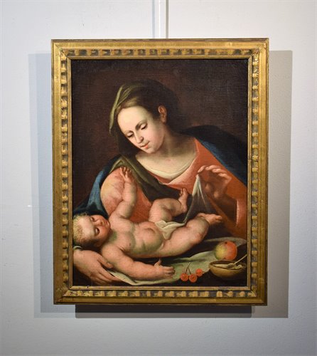 "Madonna del Velo"  scuola emiliana del'600